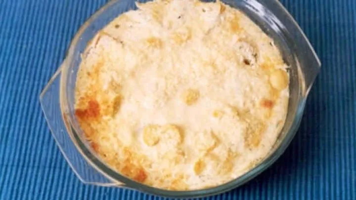 Receita de Abóbora ao Molho Branco Gratinada