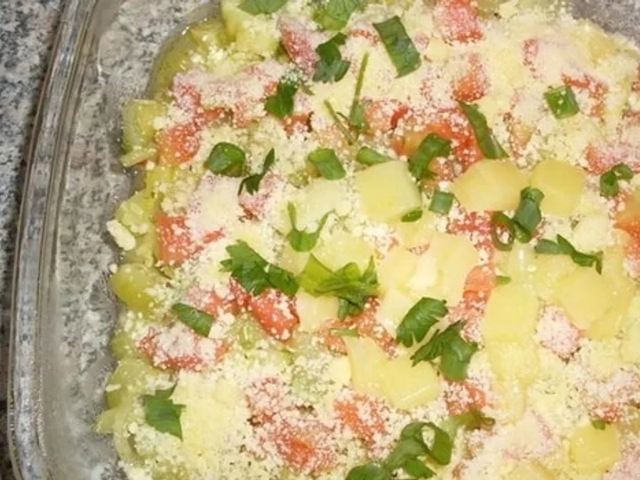 Abobrinha Refogada com Mussarela