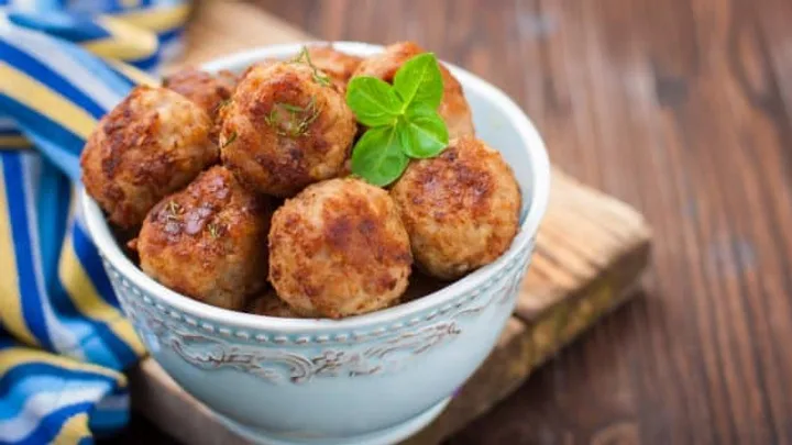 Receita de Almôndegas de Frango