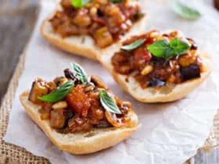 Antepasto de Berinjela à Italiana