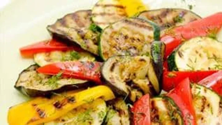 Receita de Antepasto de Legumes Grelhados