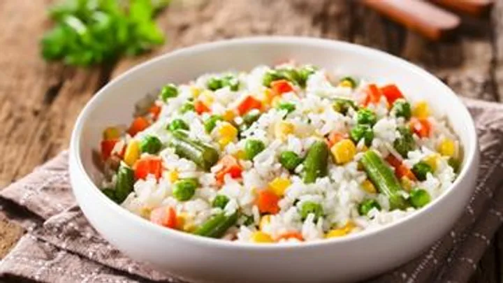 Receita de Arroz à Grega