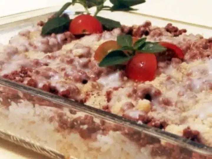 Arroz à Parmegiana