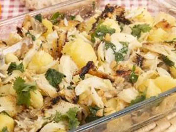 Bacalhau com Batatas e Leite de Coco