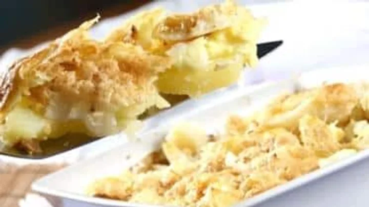 Receita de Bacalhau Gratinado