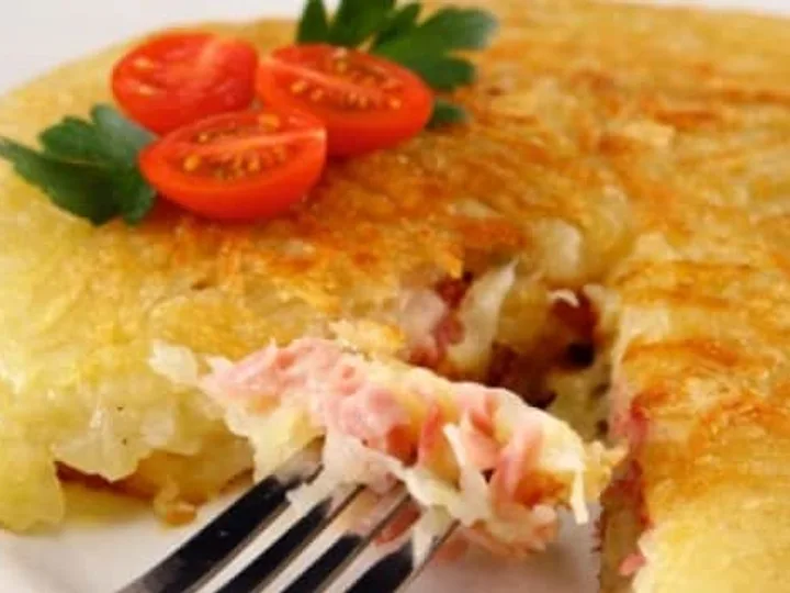 Batata Recheada com Presunto e Queijo Saborosa