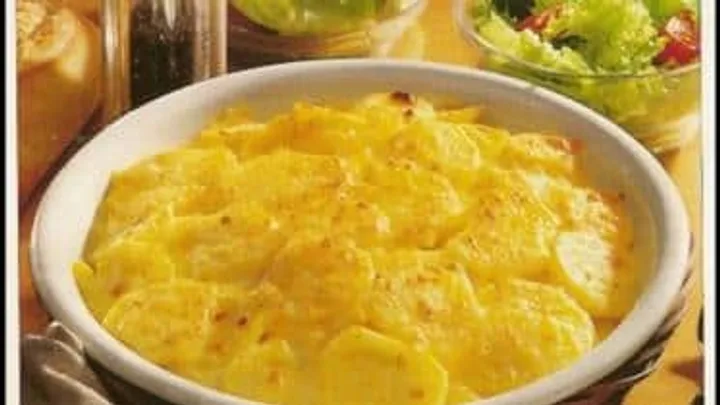 Receita de Batatas com Creme de Leite