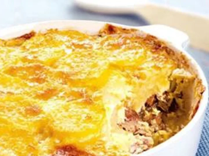 Batatas Gratinadas com Sardinha