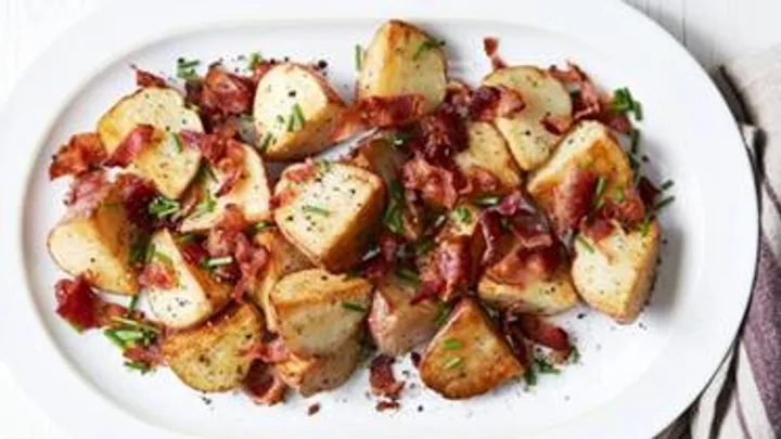 Receita de Batatas Risolet ao Alho e Bacon