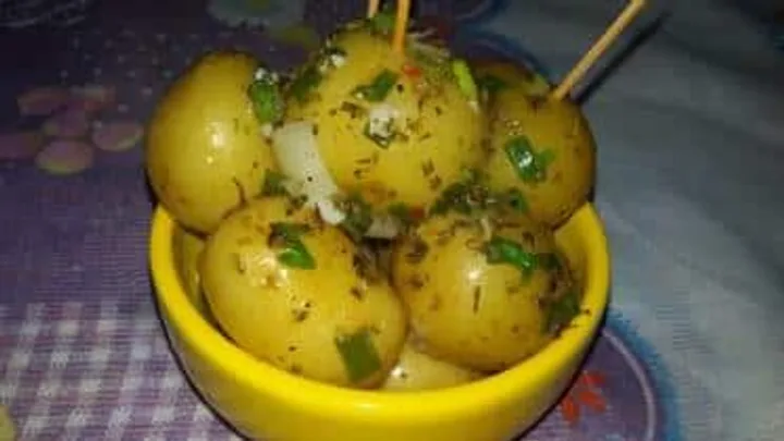 Receita de Batatinhas à Vinagrete