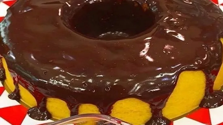 Receita de Bolo de Cenoura de Microondas