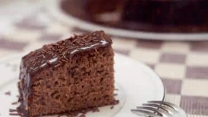 Receita de Bolo de Chocolate Simples