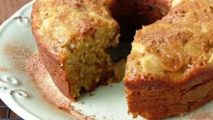 Receita de Bolo de Maçã