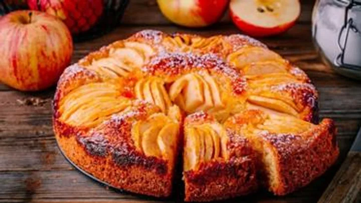Receita de Bolo de Maçã com Casca