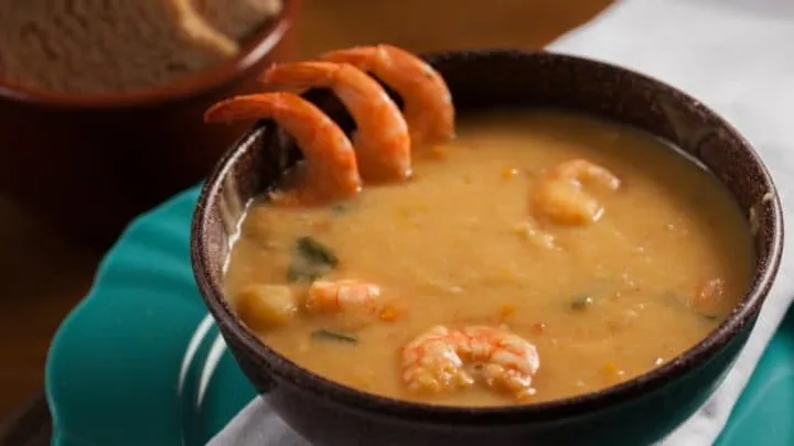 Receita de Caldinho de Camarão