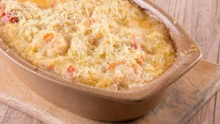 Receita de Camarão com Requeijão