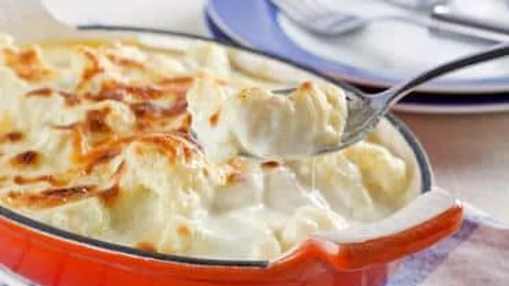 Receita de Couve-Flor Gratinada