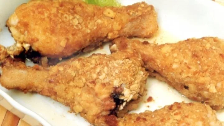 Receita de Coxas de Frango Crocantes
