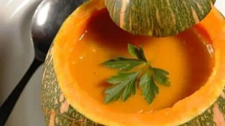 Receita de Creme de Abóbora