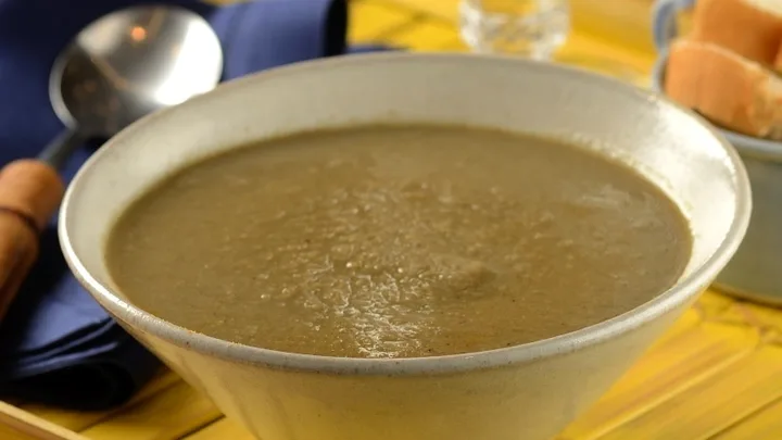 Receita de Creme de Lentilha