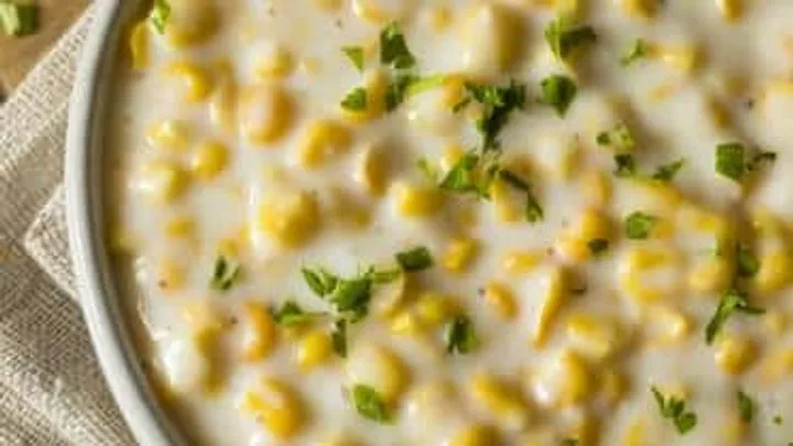 Receita de Creme de Milho