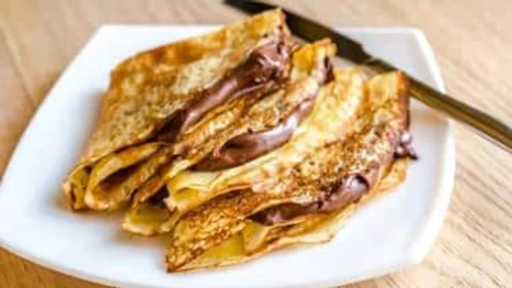Receita de Crepe de Nutella