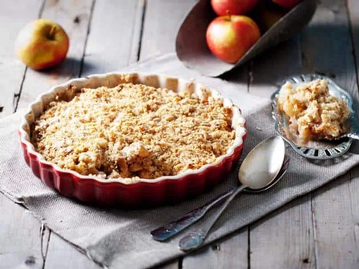 Crumble de Maçã (torta crocante de maçã)