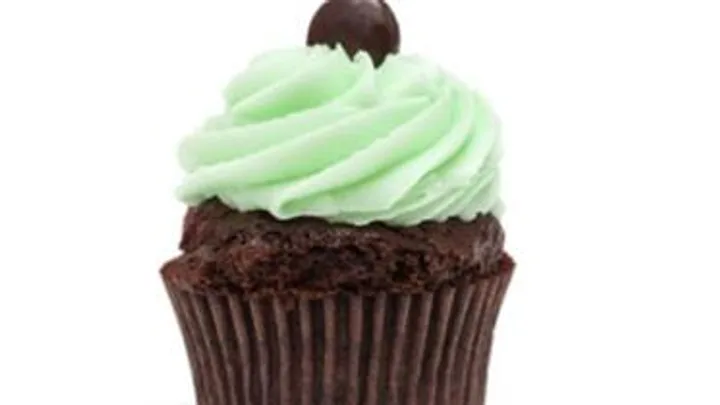 Receita de Cupcake de Chocolate com Menta