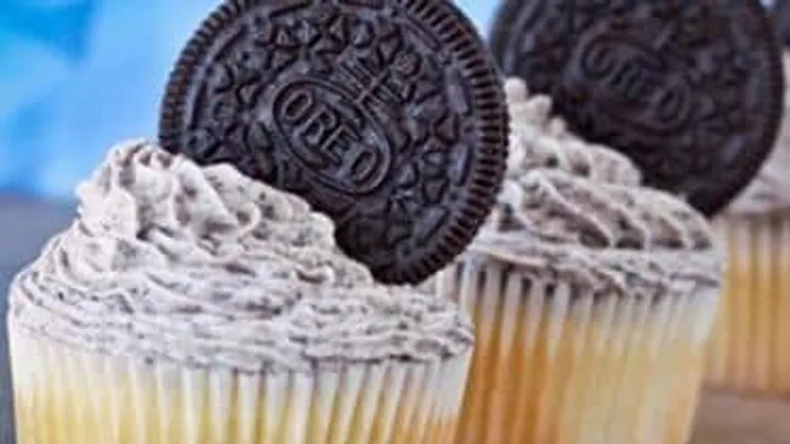 Receita de Cupcake de Oreo