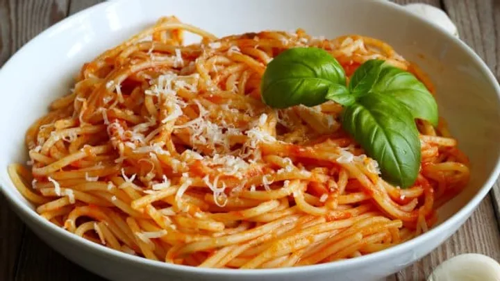 Receita de Espaguete ao Sugo
