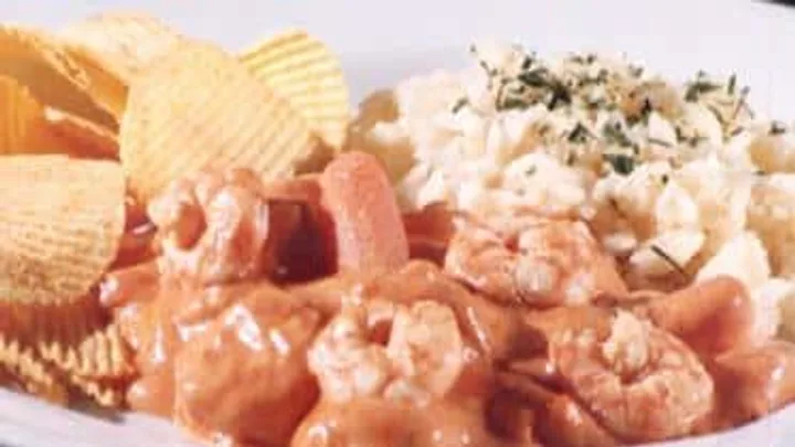 Receita de Estrogonofe de Camarão