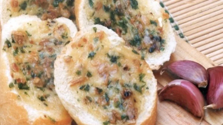 Receita de Falso Pão de Alho