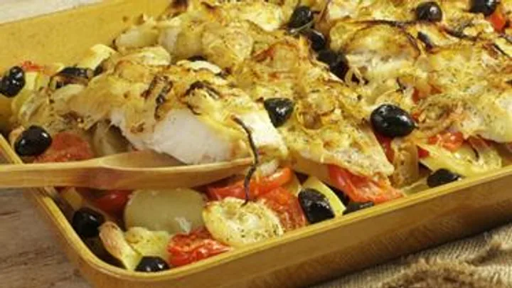 Receita de Filé de Merluza Assado