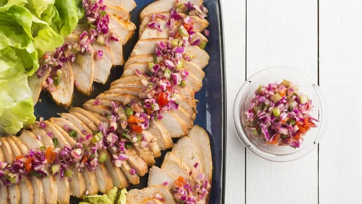 Receita de Frango Assado à Vinagrete