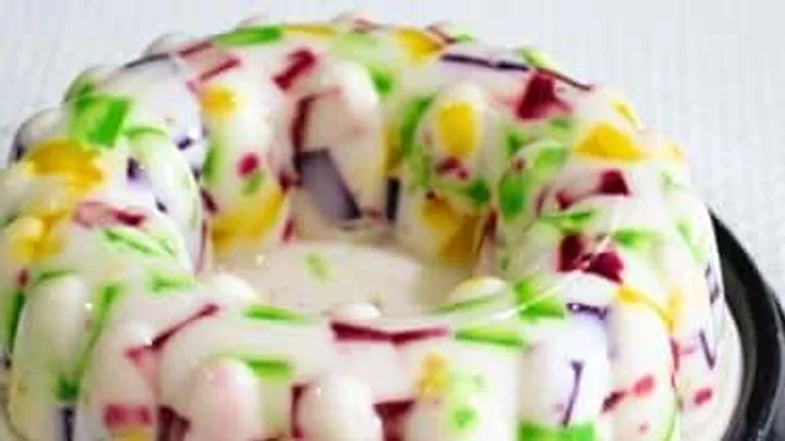 Receita de Gelatina Colorida