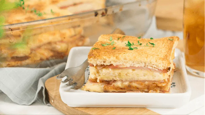 Receita de Lanchão de Forno – Misto Quente de Forno