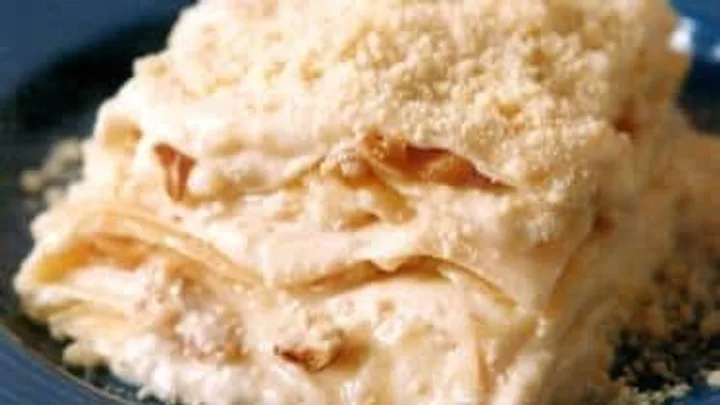 Receita de Lasanha ao Molho Branco