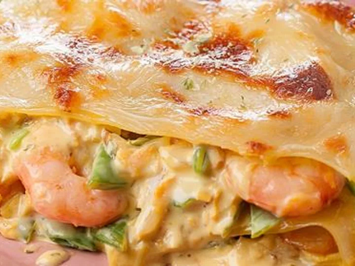 Lasanha ao Molho de Camarão Deliciosa