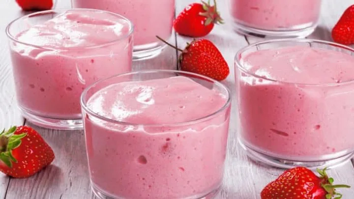 Receita de Mousse de Morango