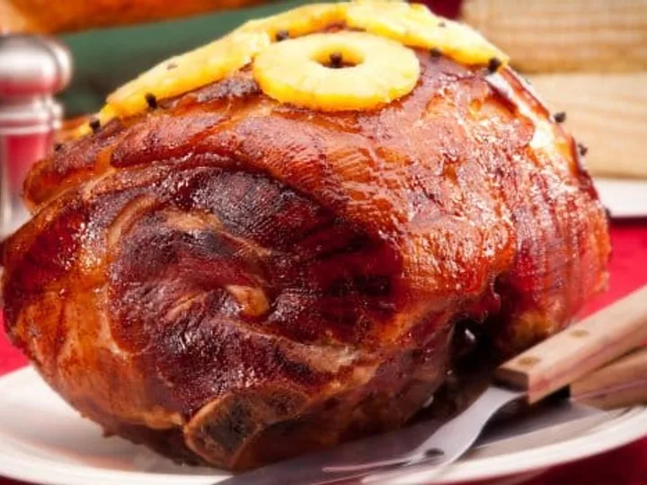 Pernil com Molho de Abacaxi