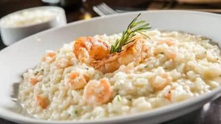 Receita de Risoto de Camarão