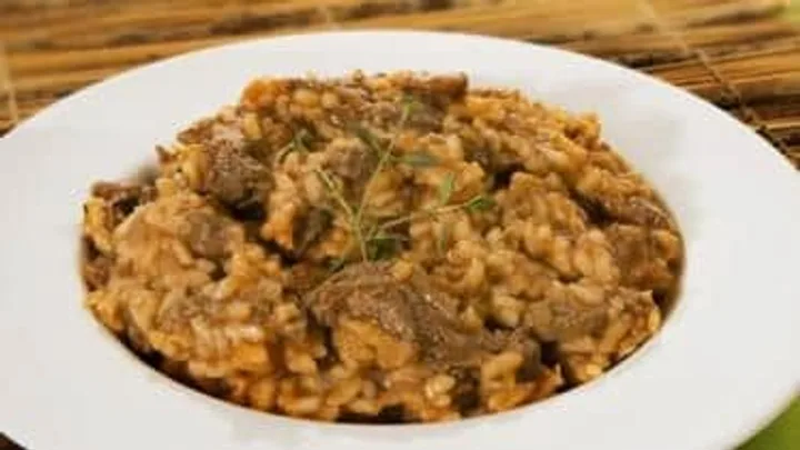 Receita de Risoto de Carne