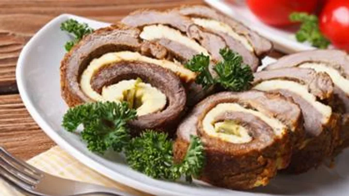 Receita de Rocambole de Carne Moída