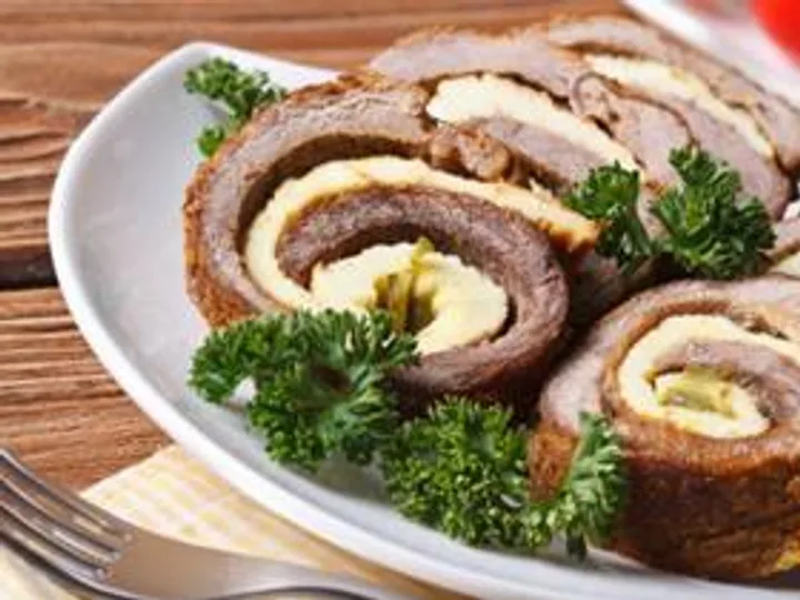 Rocambole de Carne Moída