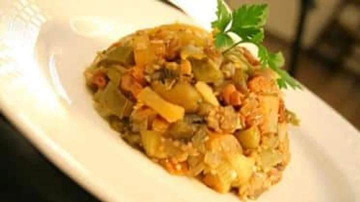 Receita de Salada de Berinjela com Maçã
