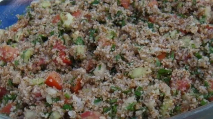 Receita de Salada de Trigo (Tabule)