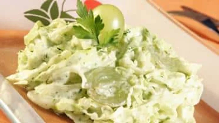 Receita de Salada verde de microondas