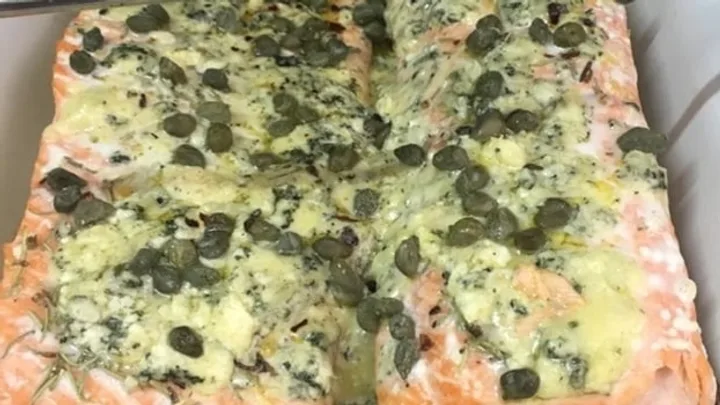 Receita de Salmão ao Creme de Gorgonzola