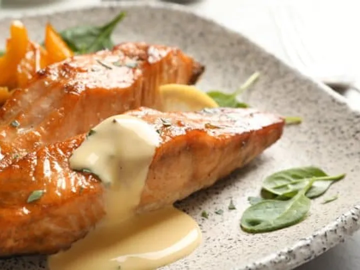 Salmão com Requeijão
