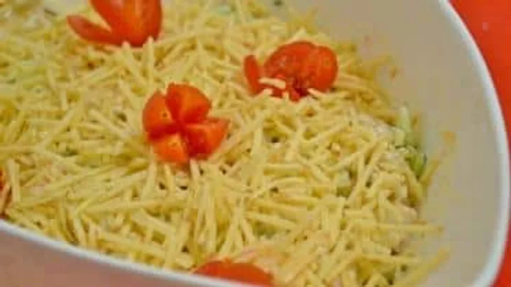 Receita de Salpicão de Frango com Batata Palha